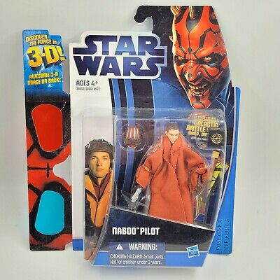 Star Wars Movie Heroes Naboo Pilot with 3D Glasses