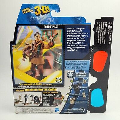 Star Wars Movie Heroes Naboo Pilot with 3D Glasses - Image 3