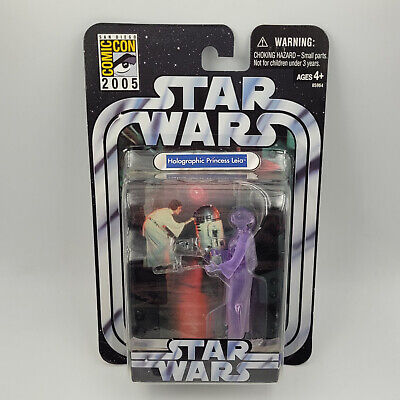 Star Wars Original Trilogy OTC Holographic Princess Leia Comic Con 2005 Excl