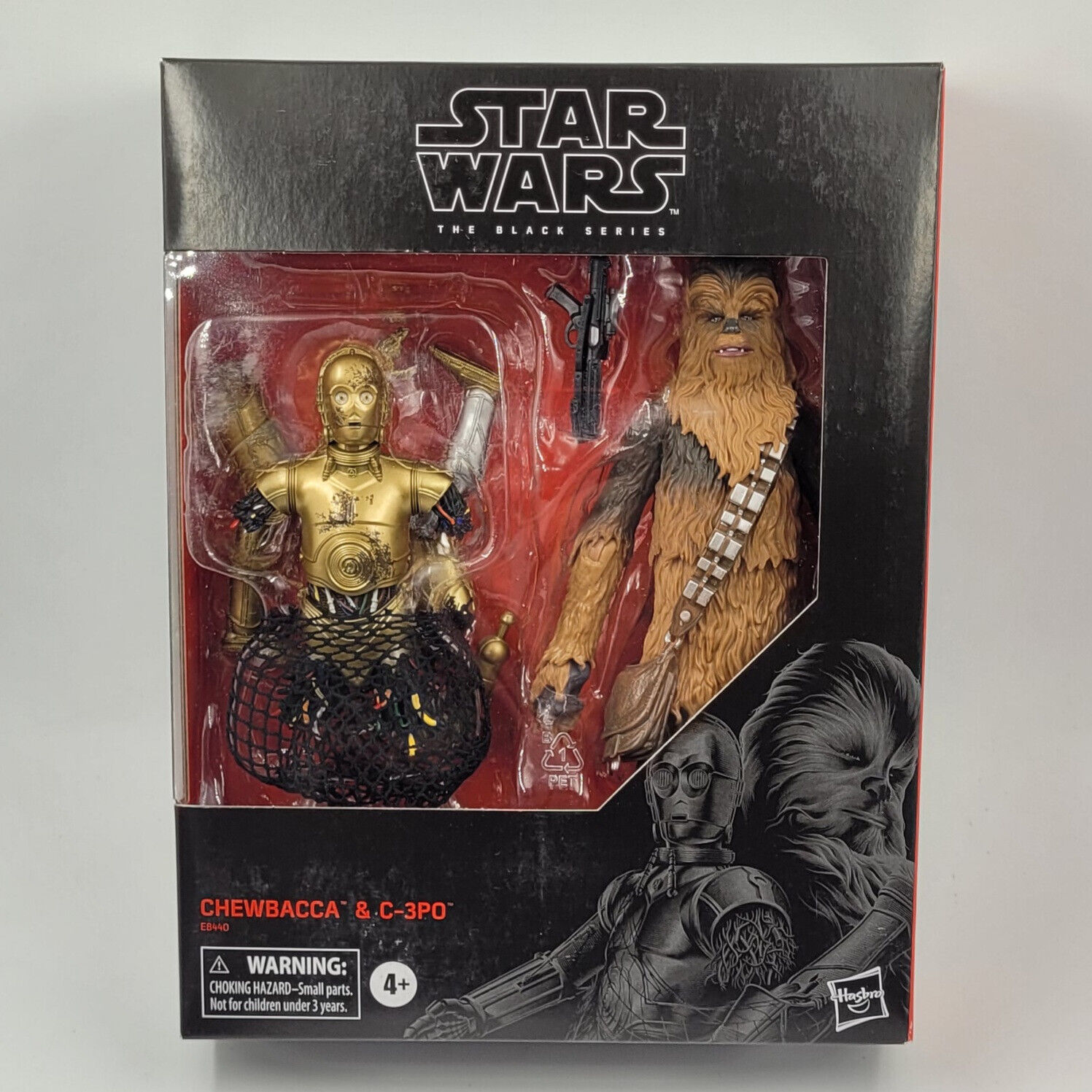 Star War Black Series 6" Inch Chewbacca & C-3PO