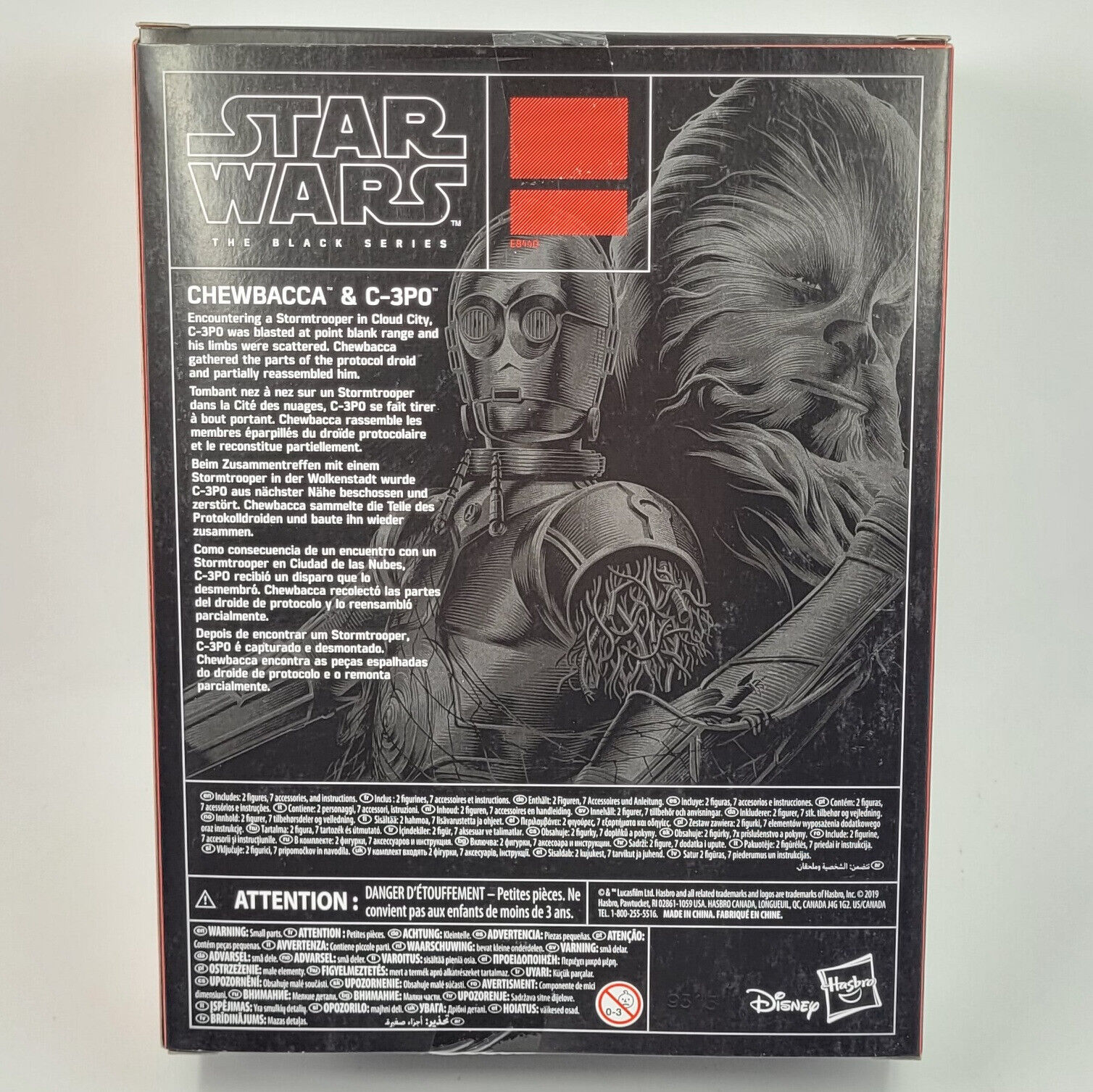 Star War Black Series 6" Inch Chewbacca & C-3PO - Image 2