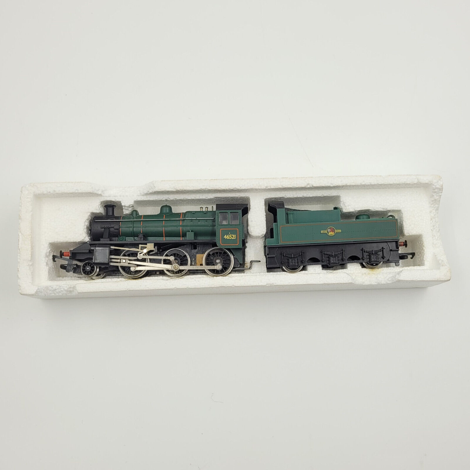 Hornby OO Gauge - BR Green Ivatt R852 Class 2 No.46521 Steam Locomotive (Boxed) - Image 5