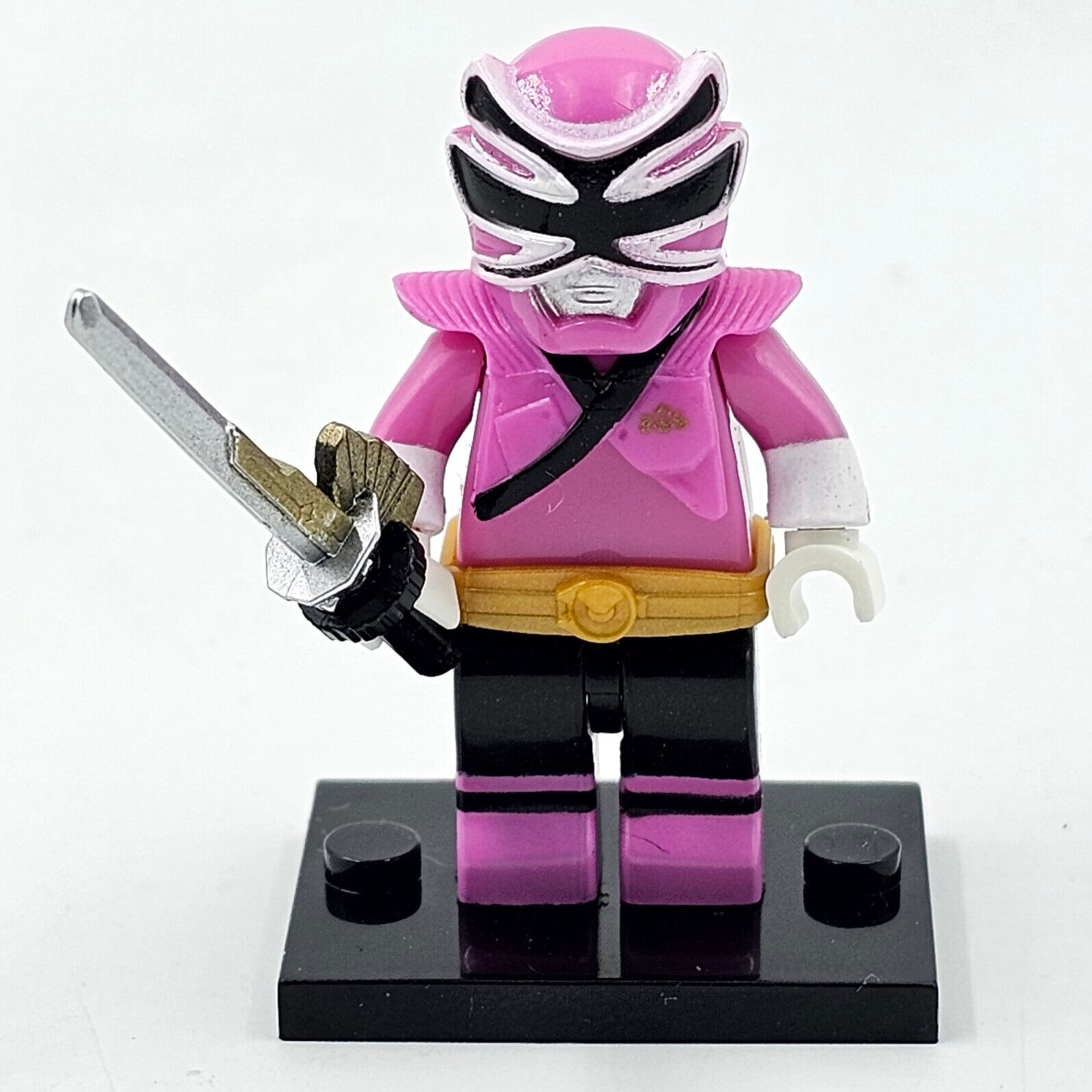 Power Rangers Samurai Mega Bloks Loose Mega Mode Pink Ranger (Series 1) - Image 2