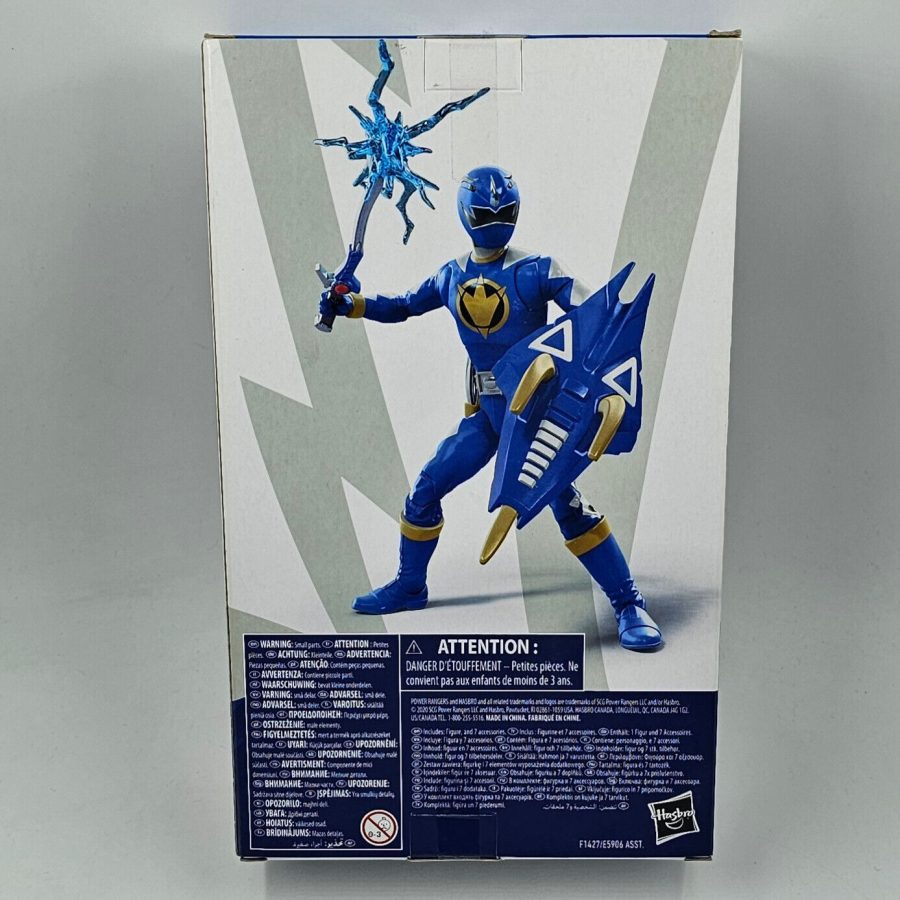 Power Rangers 6" Inch Lightning Collection Dino Thunder Blue Ranger ...