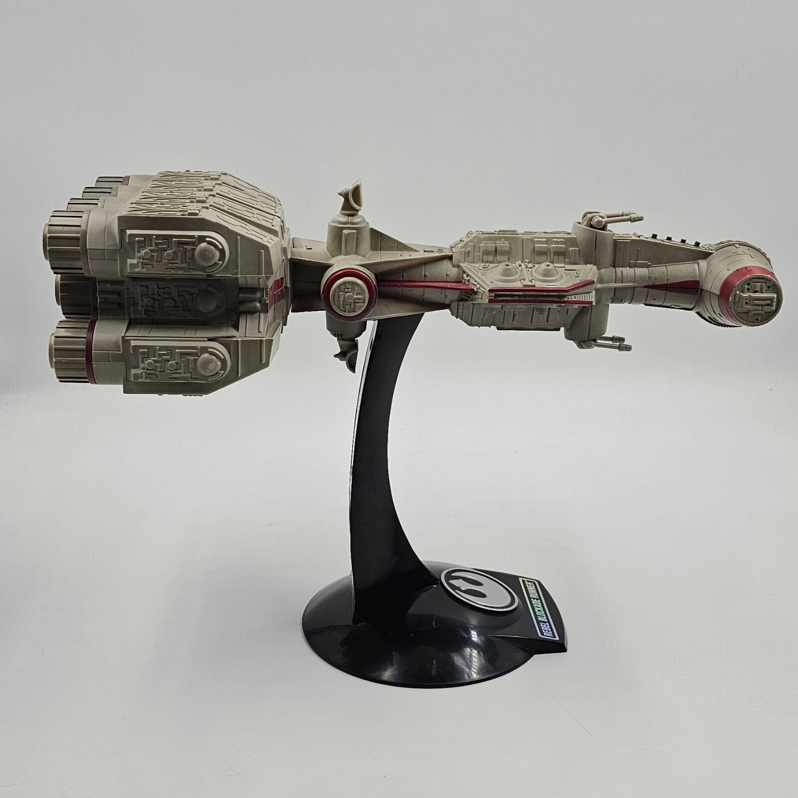 Star Wars Loose 1996 Collector Fleet Electronic Rebel Blockade Runner - Image 5