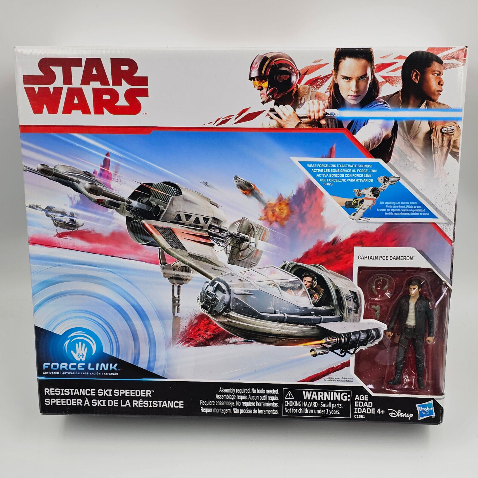Star Wars TLJ Resistance Ski Speeder (Factory Sealed) Main Image