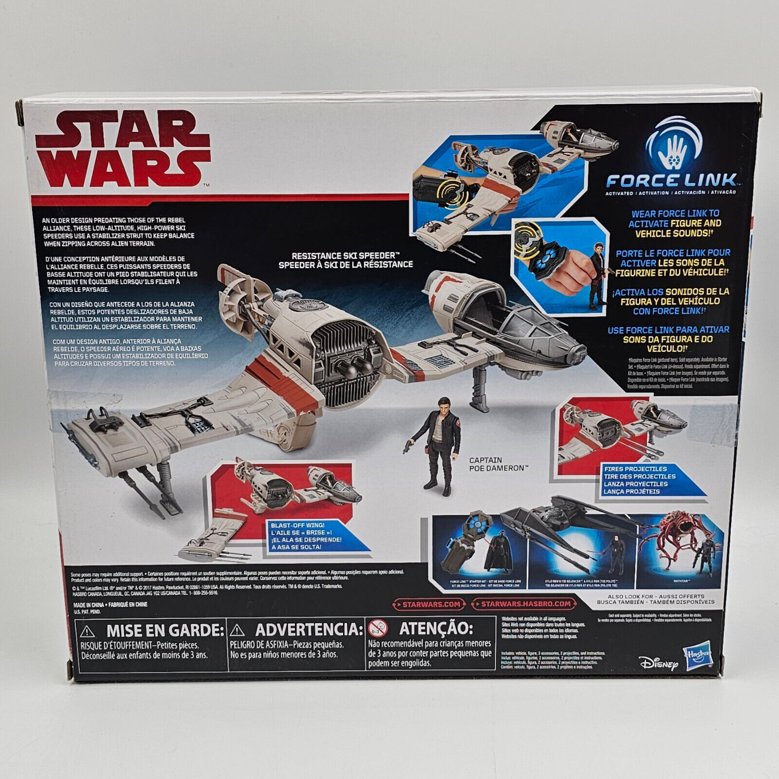 Star Wars TLJ Resistance Ski Speeder (Factory Sealed) Gallery Image 1