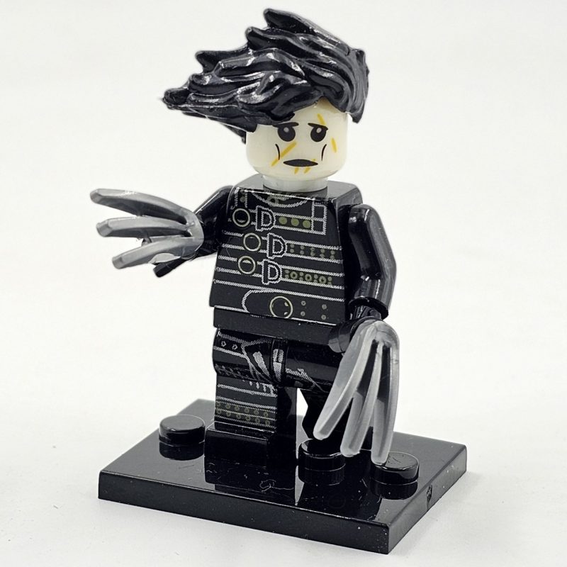 Edward Scissorhands minifigure building block
