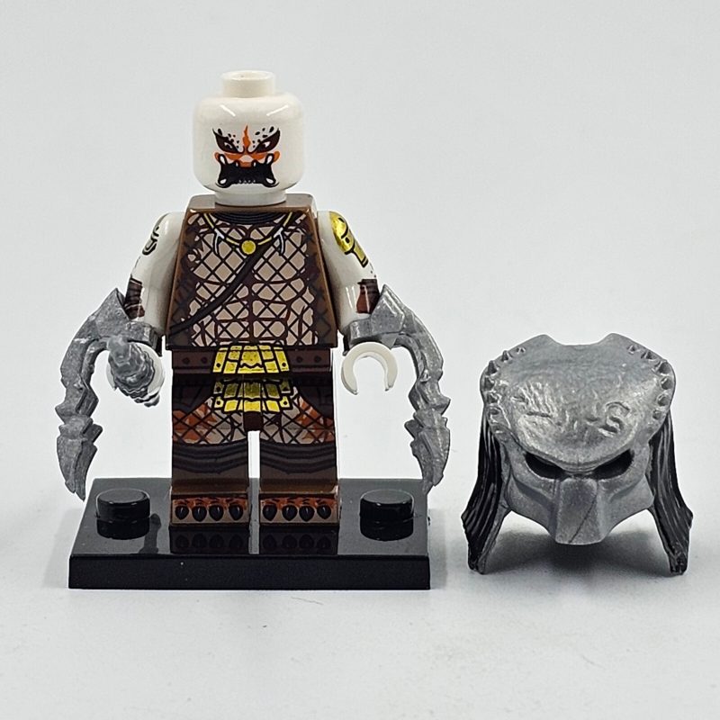 Predator Warrior Lego Minifgure Building Block