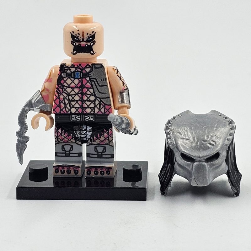 Predator Warrior Lego Minifgure Building Block
