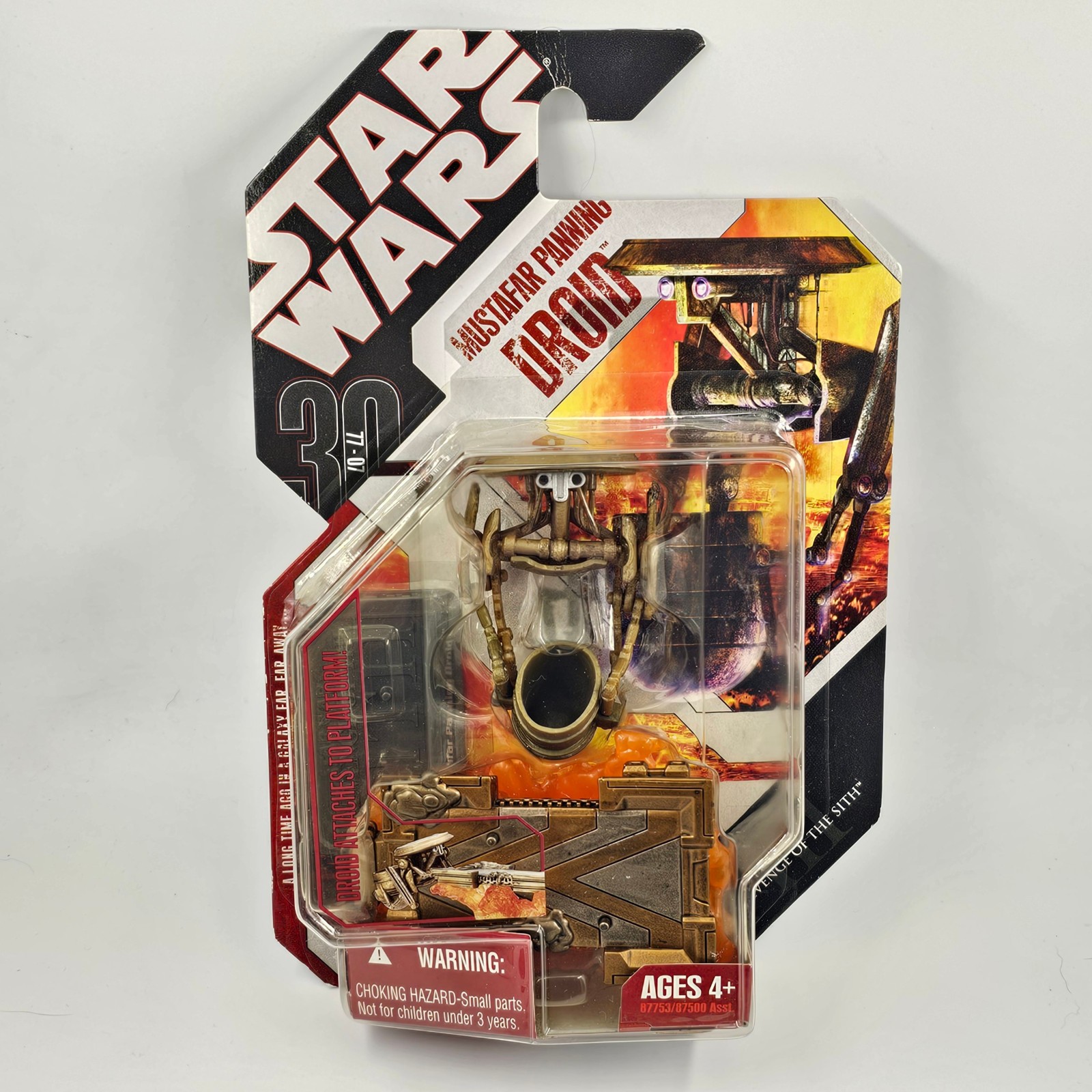 Star Wars 30th Anniversary TAC Mustafar Panning Droid Main Image