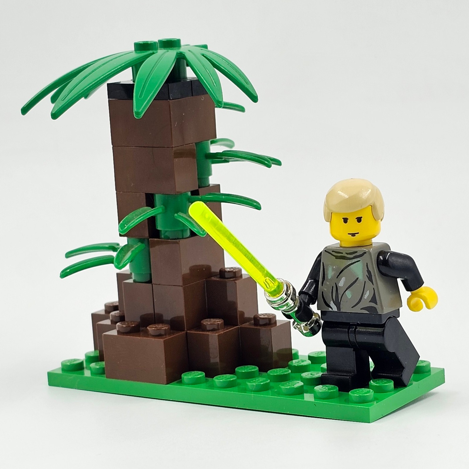 Star Wars Loose Lego 7128 Luke Skywalker & Tree Only (Speeder Bikes) Main Image