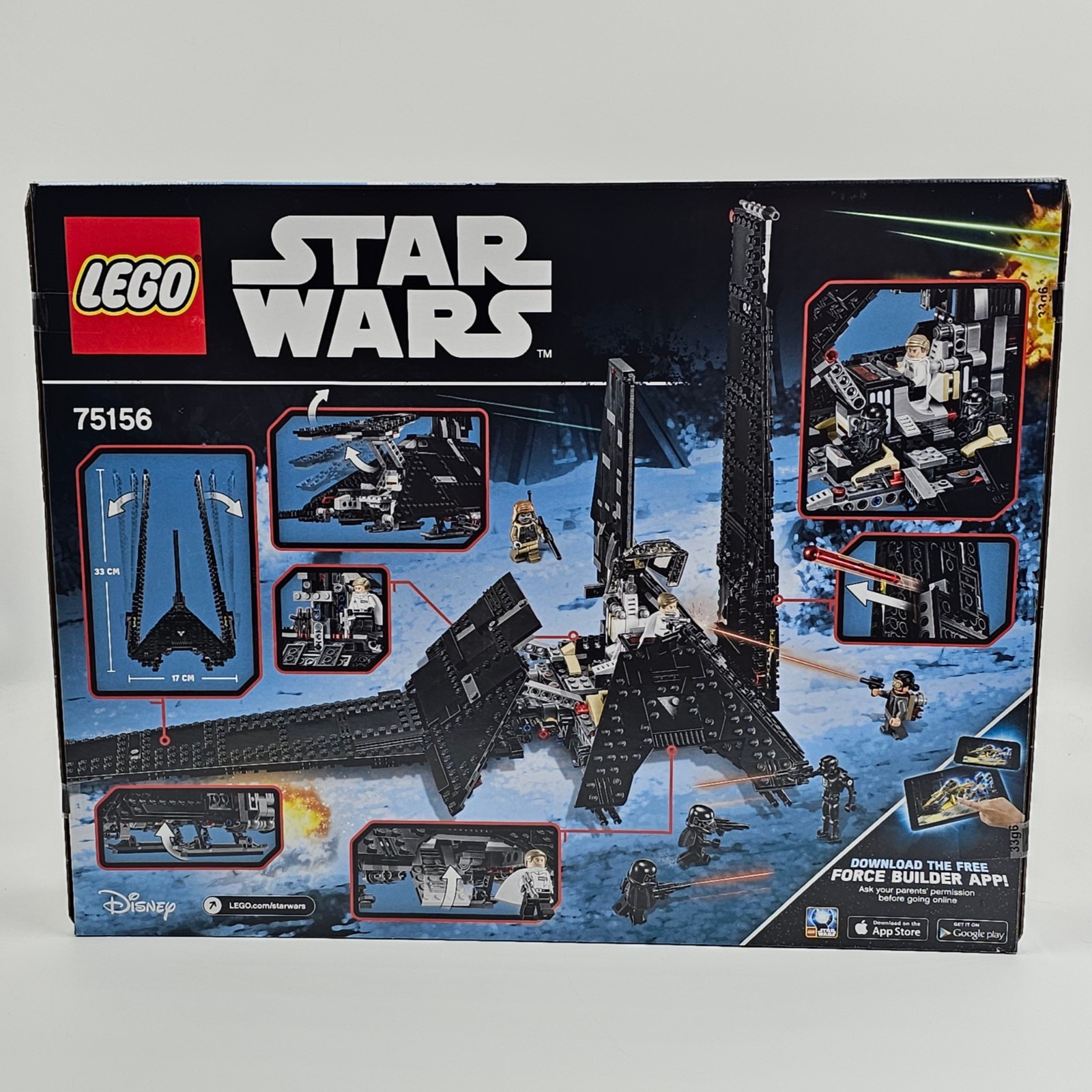 Star Wars Lego 75156 Krennic's Imperial Shuttle (Factory Sealed) Gallery Image 1