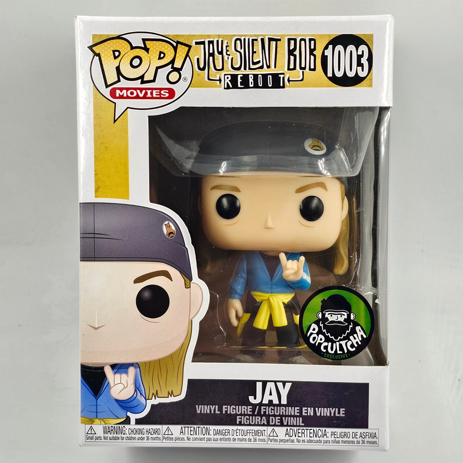 Jay & Silent Bob Reboot Pop Vinyl 1003 Jay (PopCultcha Exclusive) Main Image