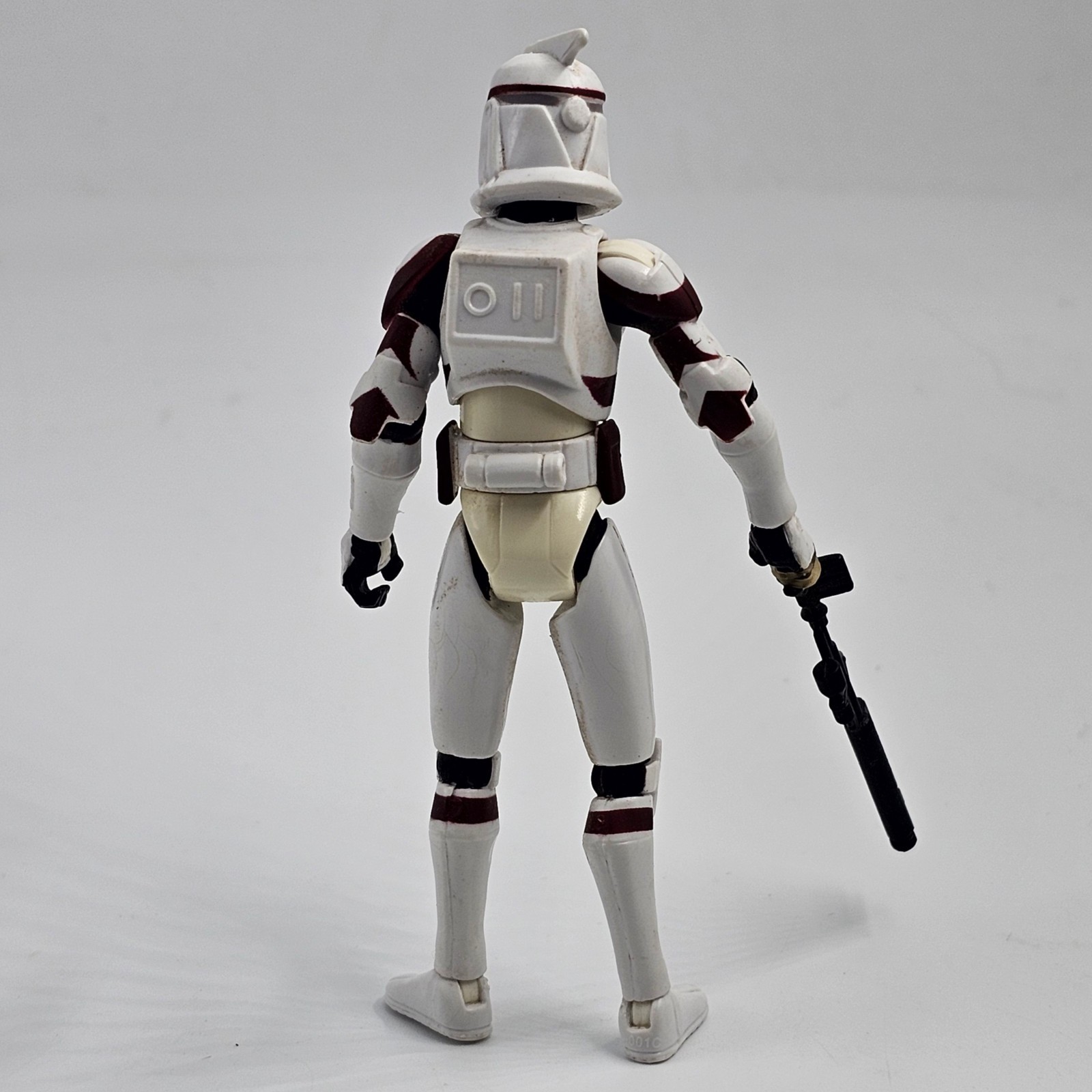 Star Wars Loose Clone Wars CW Coruscant Clone Trooper (Rifle) Gallery Image 0