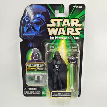 Star Wars POTF2 Commtech Darth Vader with Interrogation Droid (Damaged)