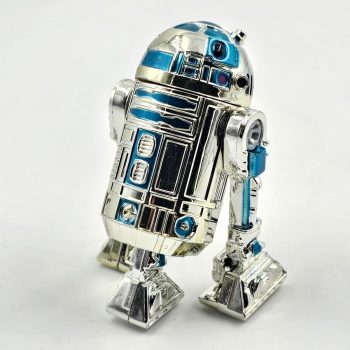 Star Wars Loose Chrome R2-D2 Astromech Droid 2002 Exclusive