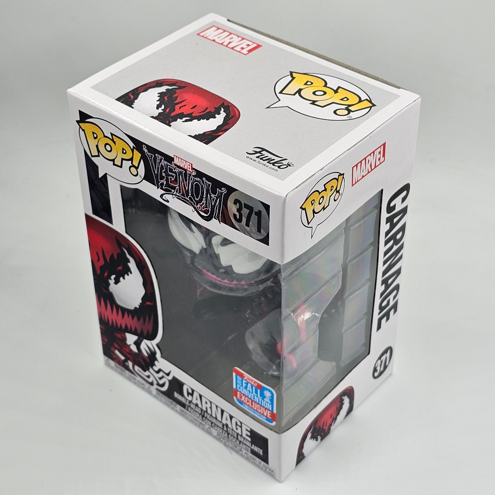 Marvel Pop Vinyl 371 Carnage (NYCC 2018 Exclusive) - Image 2