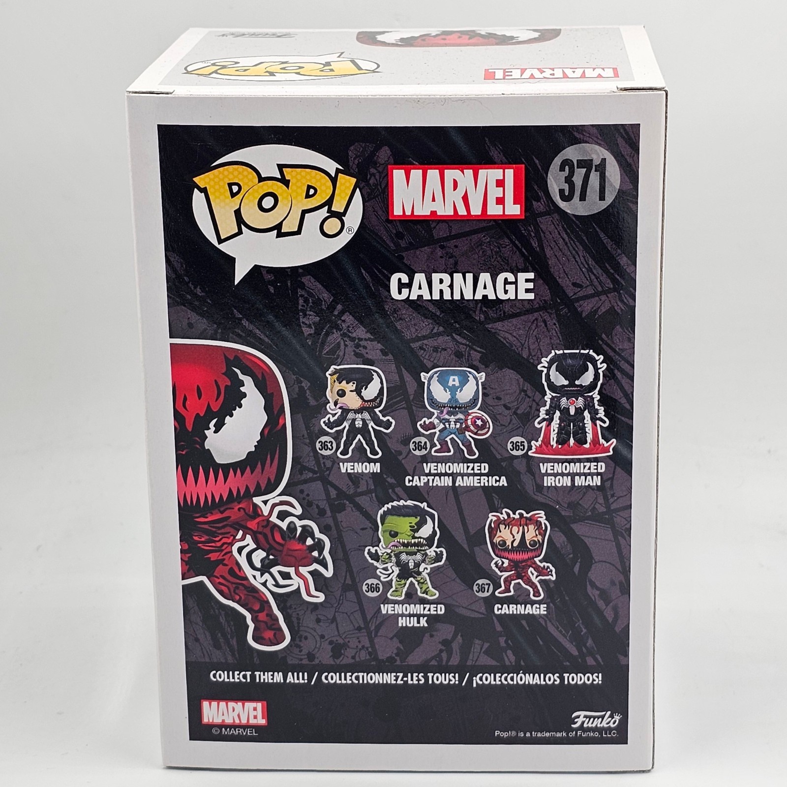 Marvel Pop Vinyl 371 Carnage (NYCC 2018 Exclusive) - Image 3