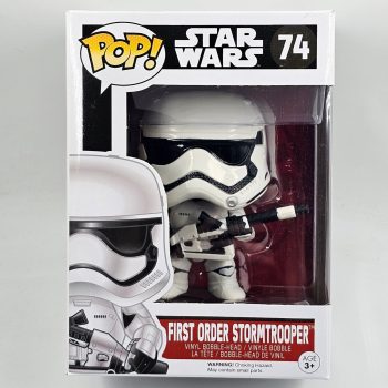 Star Wars Pop Vinyl 74 First Order Stormtrooper (Heavy Artillary)