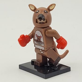 Boxing Kangaroo Man Minifigure Building Block