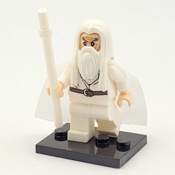 Lord of the Rings Gandalf the White Minifigure Building Block