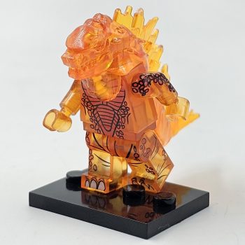 Godzilla (Orange Crystal) Minifigure Building Block