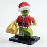 Christmas Grinch Minifigure Building Block