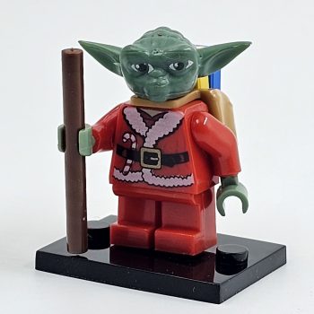 Star Wars Yoda (Christmas) Minifigure Building Block