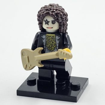 Paul Stanley (KISS) Minifigure Building Block