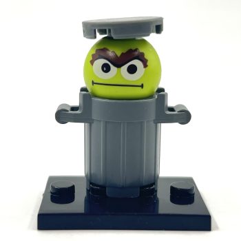 Sesame Street Oscar the Grouch Minifigure Building Block