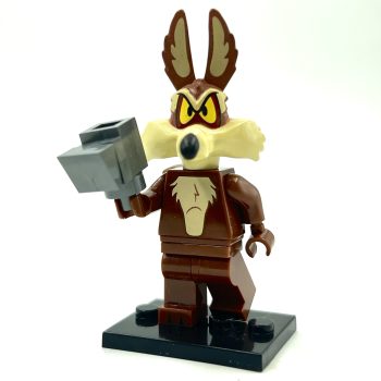 Looney Tunes Wile E Coyote Minifigure Building Block