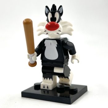 Looney Tunes Sylvester the Cat Minifigure Building Block