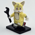 Super Tails Sonic the Hedgehog minifigure building Block