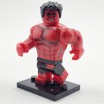 Marvel Red Hulk Minifigure Building Block