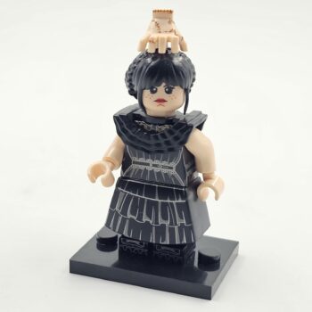 Wednesday Addams & Thing Minifigure Building Block