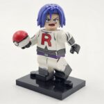 Pokemon James (Team Rocket) Minifigure Building Block