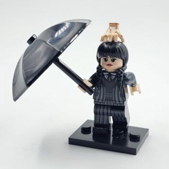 Wednesday Addams & Thing Minifigure Building Block
