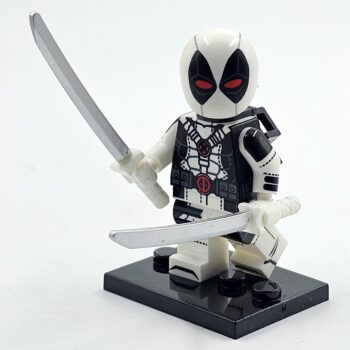 Marvel X-Force White Deadpool Minifigure Building Block