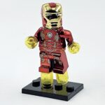 Marvel Iron Man (Chrome) Minifigure Building Block