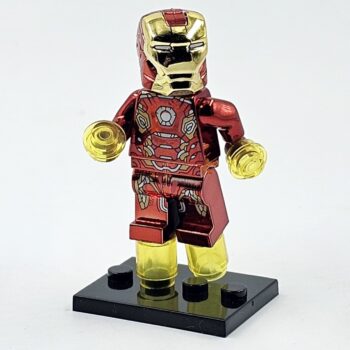 Marvel Iron Man (Chrome) Minifigure Building Block