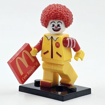 Ronald McDonald Minifigure Building Block