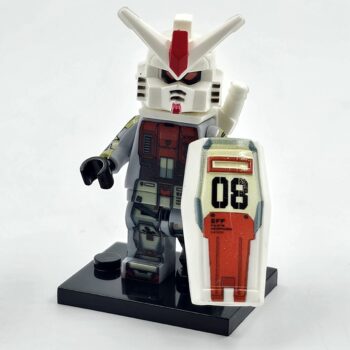 RX-79 Gundam Ground Type Minifigure Building Block