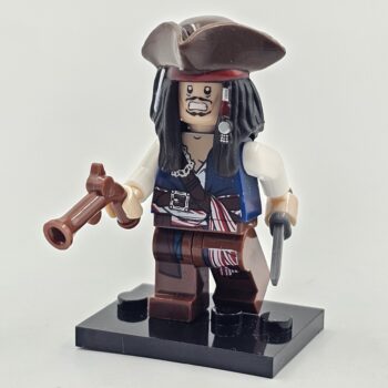 Captain Jack Sparrow (Pirates of the Caribbean) Minifigure Building Block