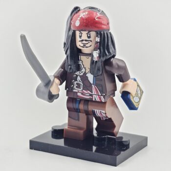 Captain Jack Sparrow (Pirates of the Caribbean) Minifigure Building Block