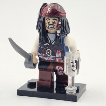 Captain Jack Sparrow (Pirates of the Caribbean) Minifigure Building Block