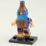 Pepsi Bottle Mascot Man Minifigure Building Block