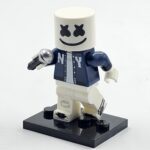 Marshmello Minifigure Building Block