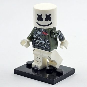 Marshmello Minifigure Building Block