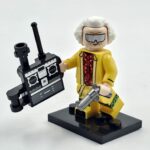 Doc Brown (Back to the Future) Minifigure Building Block